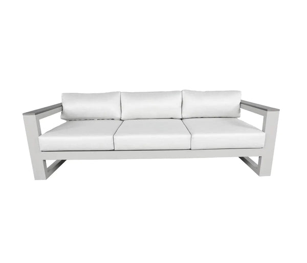 Belvedere Sofa In-Stock Grey Frame & Spotlight Ash Cushions Cabana Coast