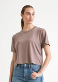 DUER T-Shirt Women's Dura-Soft Only Tee Crop