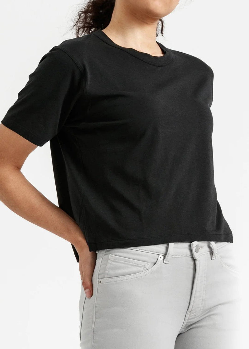 DUER T-Shirt Women's Dura-Soft Only Tee Crop