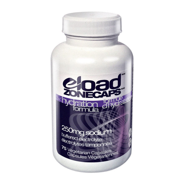 eLoad Hydration Formula ZoneCaps - 250mg - 75 capsules Eload