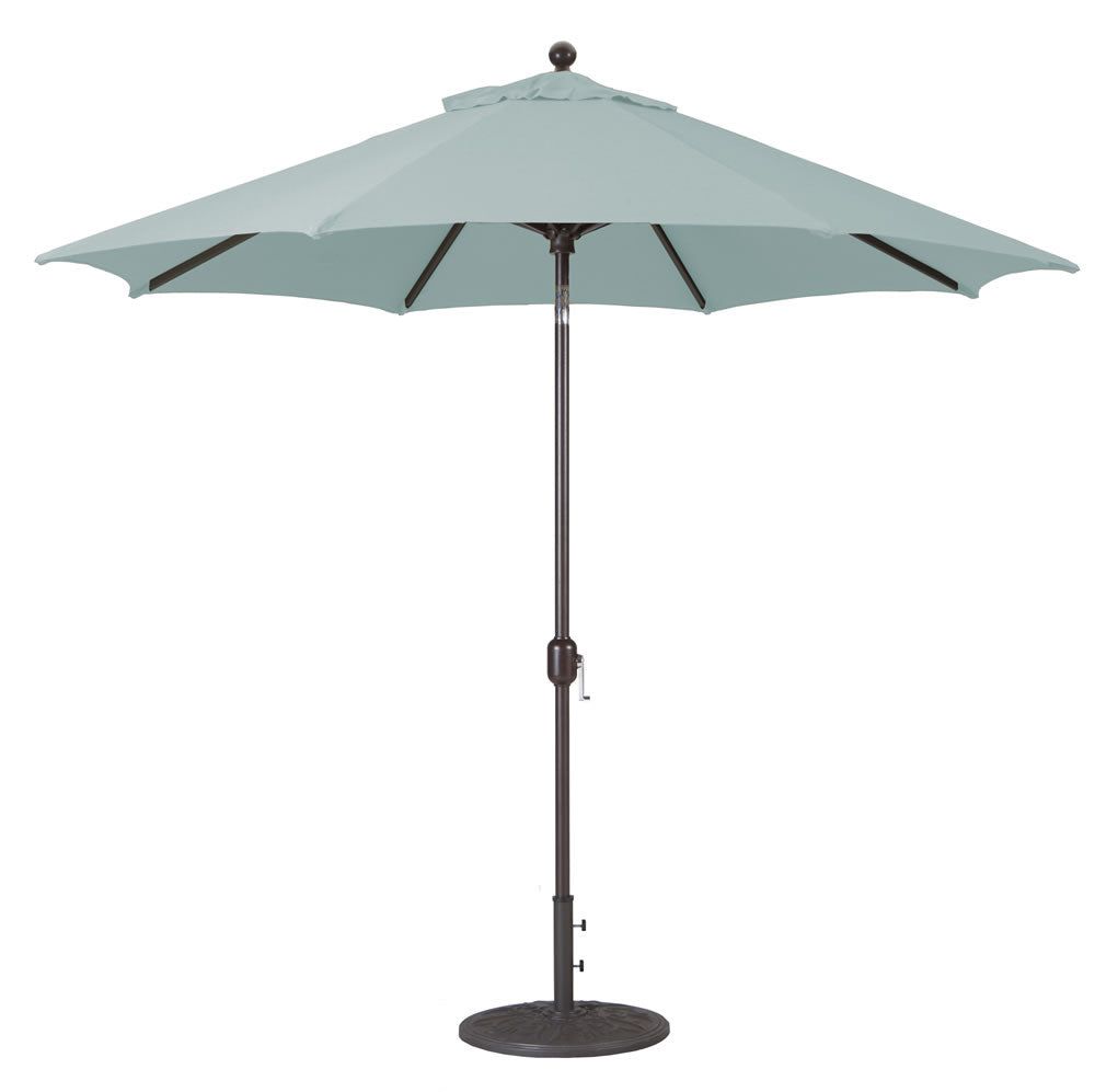 737BK 9' Auto Tilt Umbrella - B Grade Single Vent Galtech