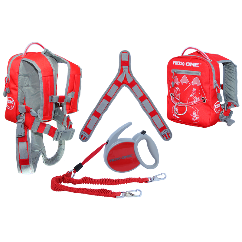 Kid's OX Snowboard/Ski Backpack with Retractable Rope Mdxone