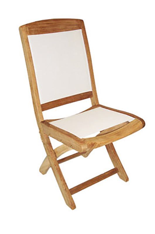 Newport Side Chair Natural Muskoka Teak