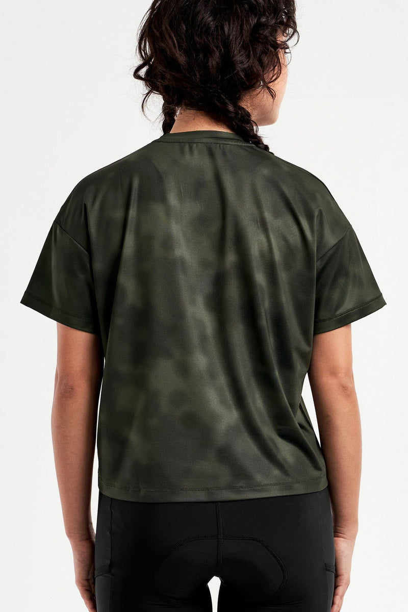 Women's Gravel Crop Tee Peppermint