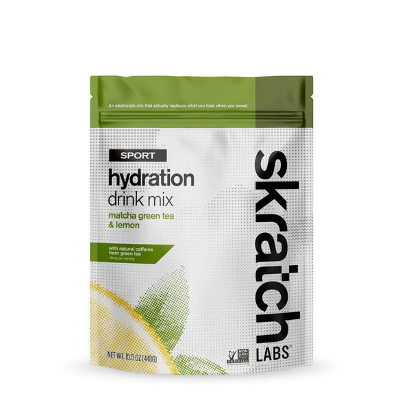 Sport Hydration Drink Mix: Match Green Tea and Lemon 440g Skratch