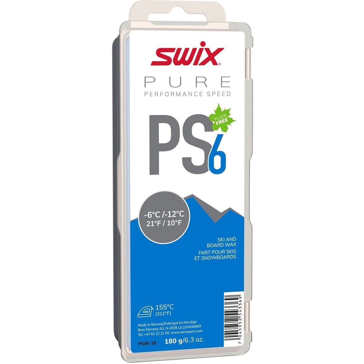 PS6 Blue, -6C/-12C, 180g SWIX