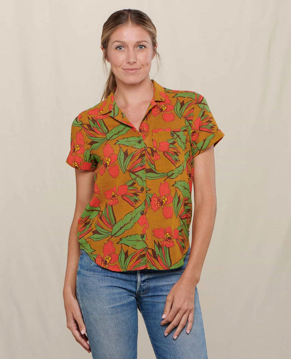 Women's Camp Cove SS Shirt TOAD