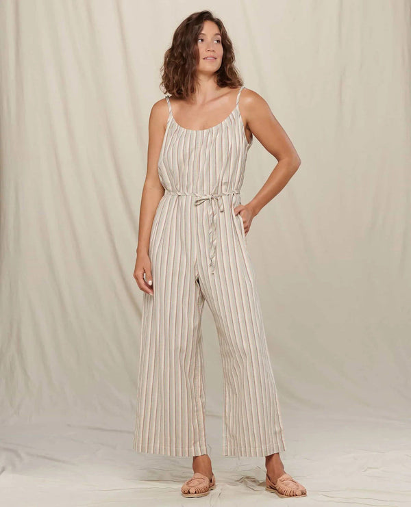 Women's Taj Hemp Strappy Jumpsuit TOAD