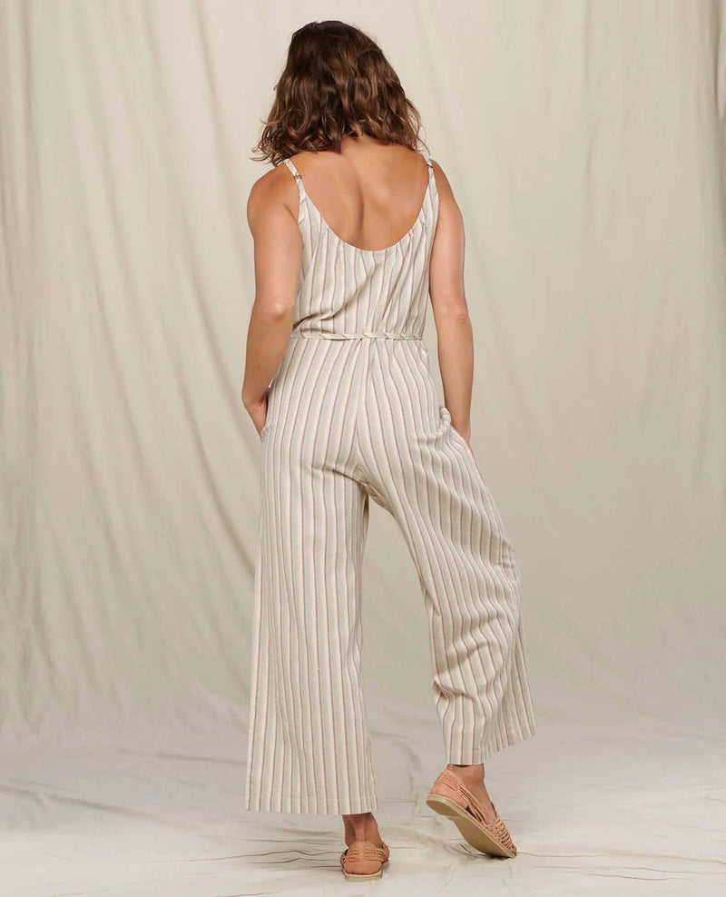 Women's Taj Hemp Strappy Jumpsuit TOAD